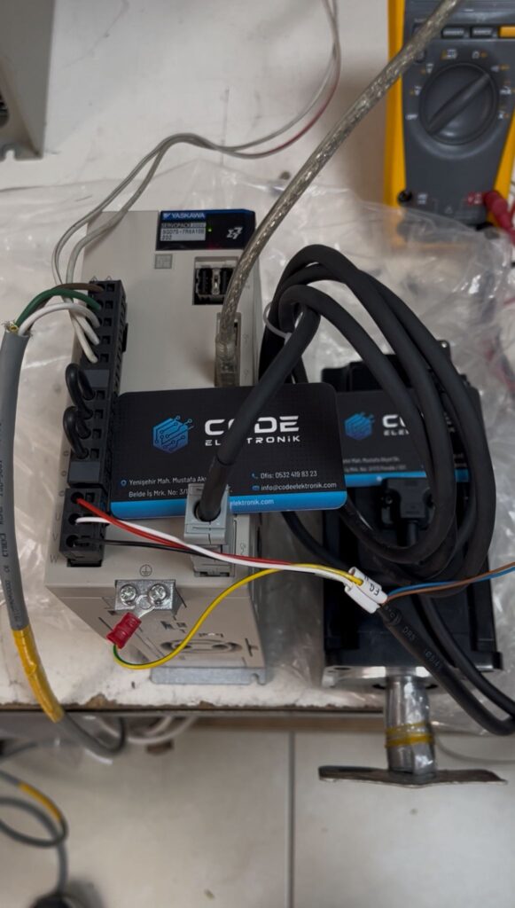 YASKAWA SERVO MOTOR TAMİRİ, SERVO SÜRÜCÜ TAMİRİ  YASKAWA ENCODER