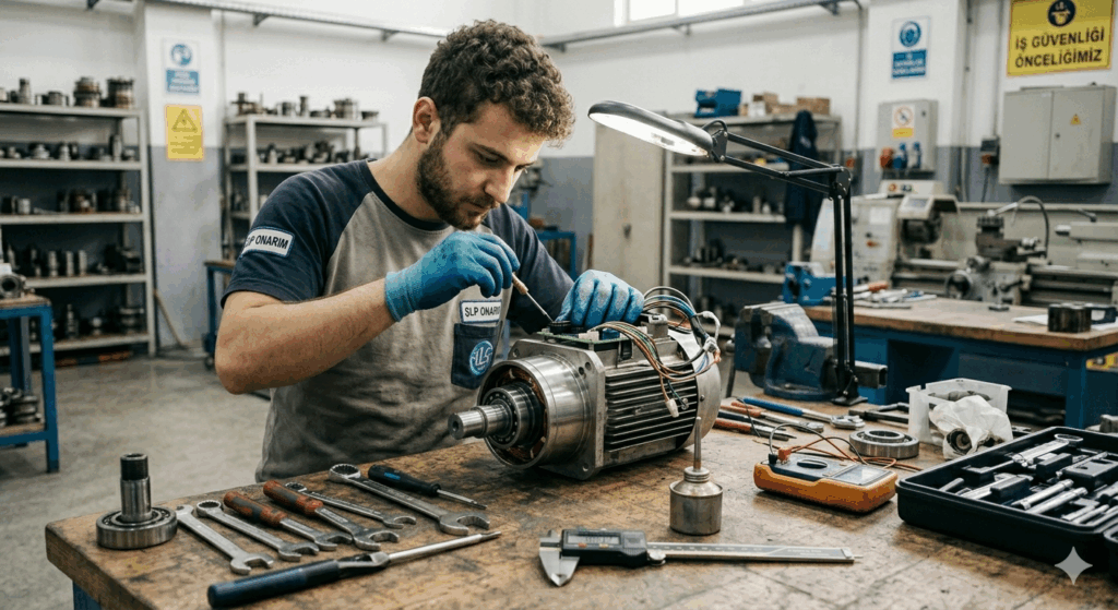 Servo Motor Tamiri Nedir? Arızaları, Onarım Süreci ve Dikkat Edilmesi Gerekenler